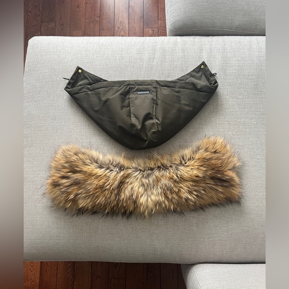 Soia & Kyo JOLEEN-R Mid-Length DOWN COAT - RACOON FUR - Picture 9 of 16